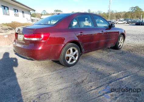 2007 Hyundai Sonata Limited/Se V6 z USA, uszkodzony, nr VIN 5NPEU46F47H243112